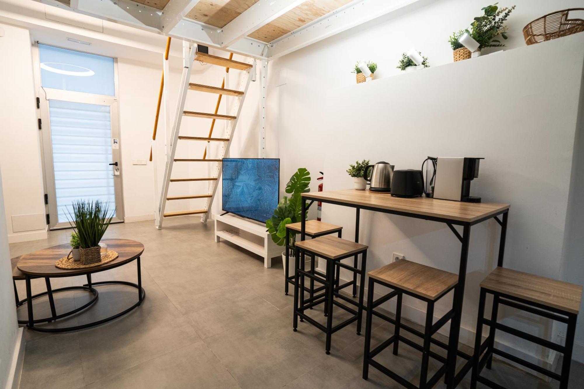 Loft A 10 Min Del Centro Historico De Madrid A Leilighet Eksteriør bilde