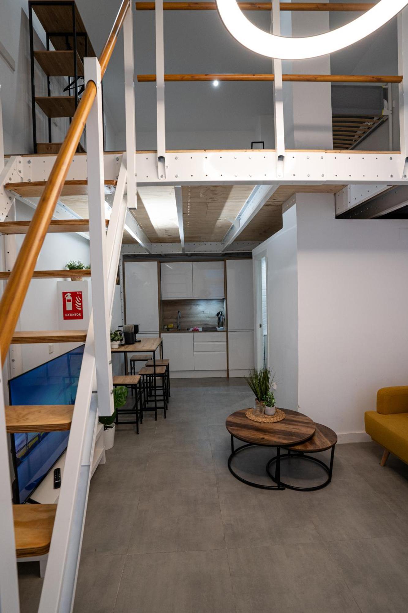 Loft A 10 Min Del Centro Historico De Madrid A Leilighet Eksteriør bilde