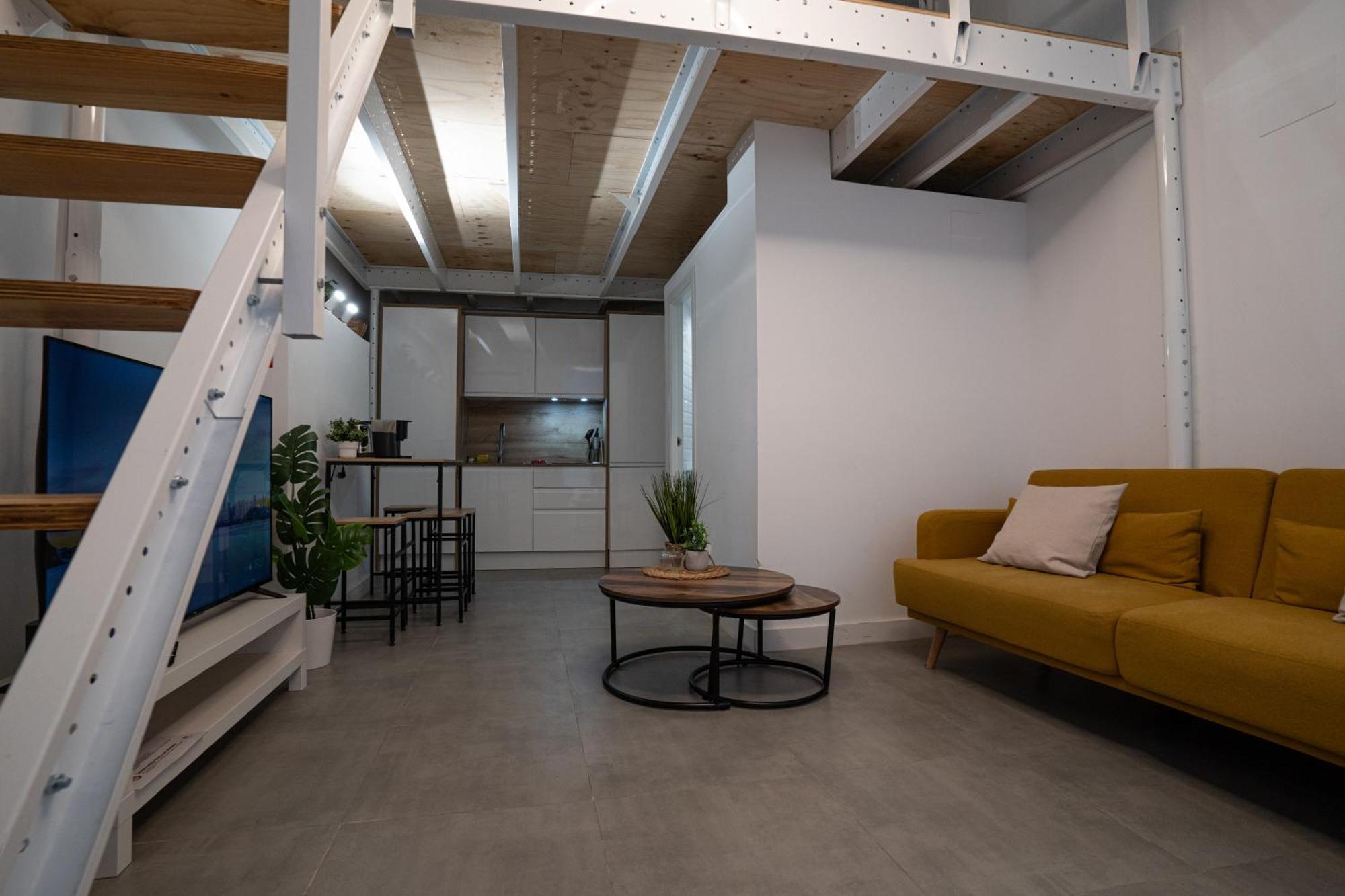 Loft A 10 Min Del Centro Historico De Madrid A Leilighet Eksteriør bilde