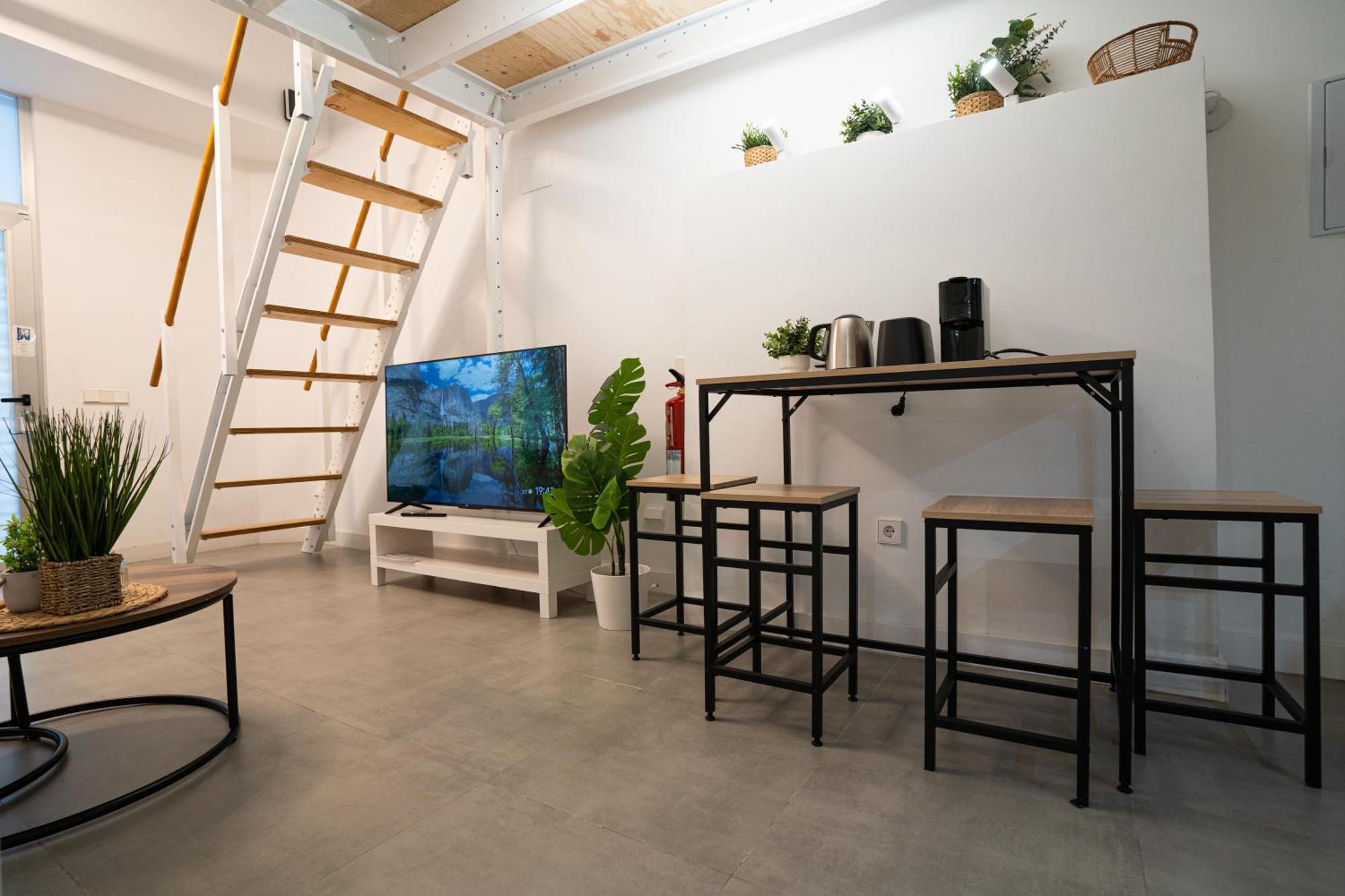 Loft A 10 Min Del Centro Historico De Madrid A Leilighet Eksteriør bilde